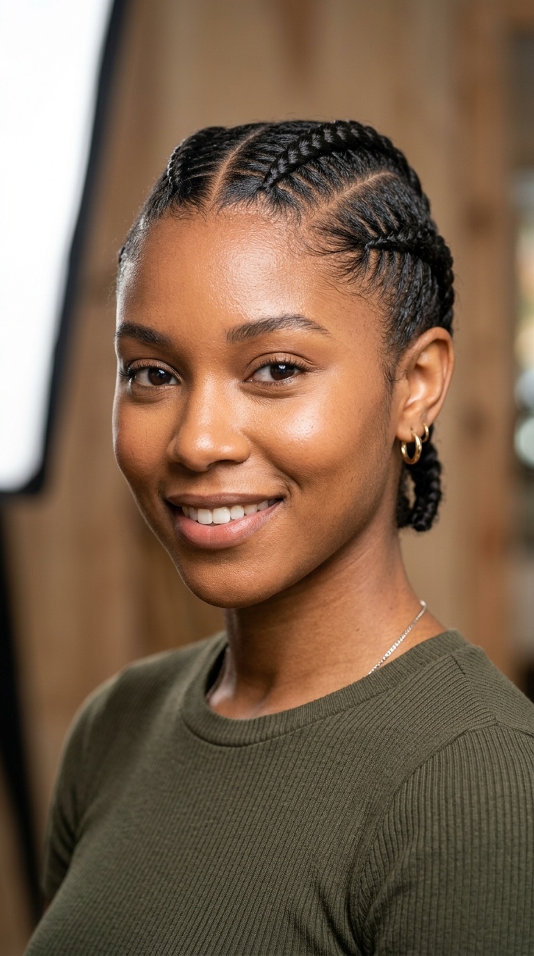Sleek Boxer Braids