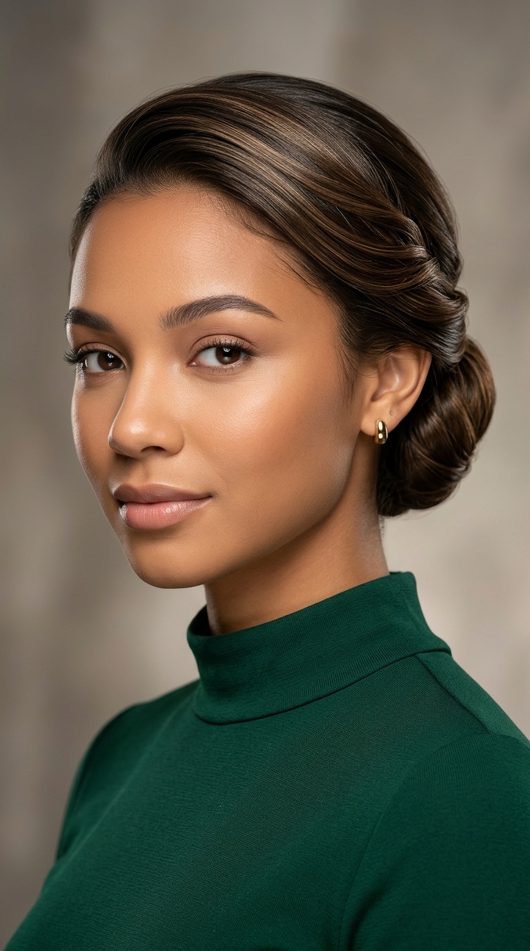 Sleek Chignon Illusion