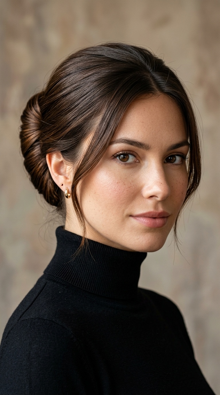 Sleek French Twist