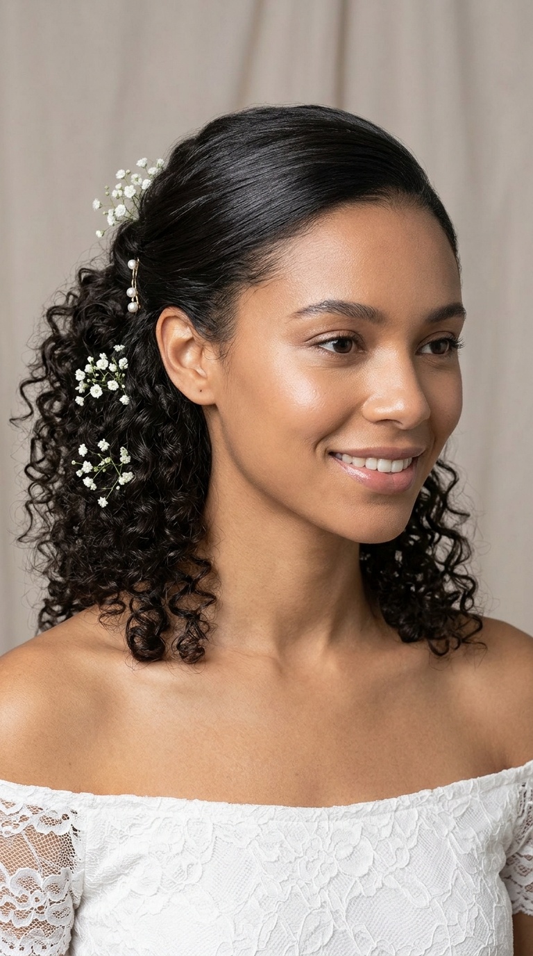 Sleek Front with Curly Back