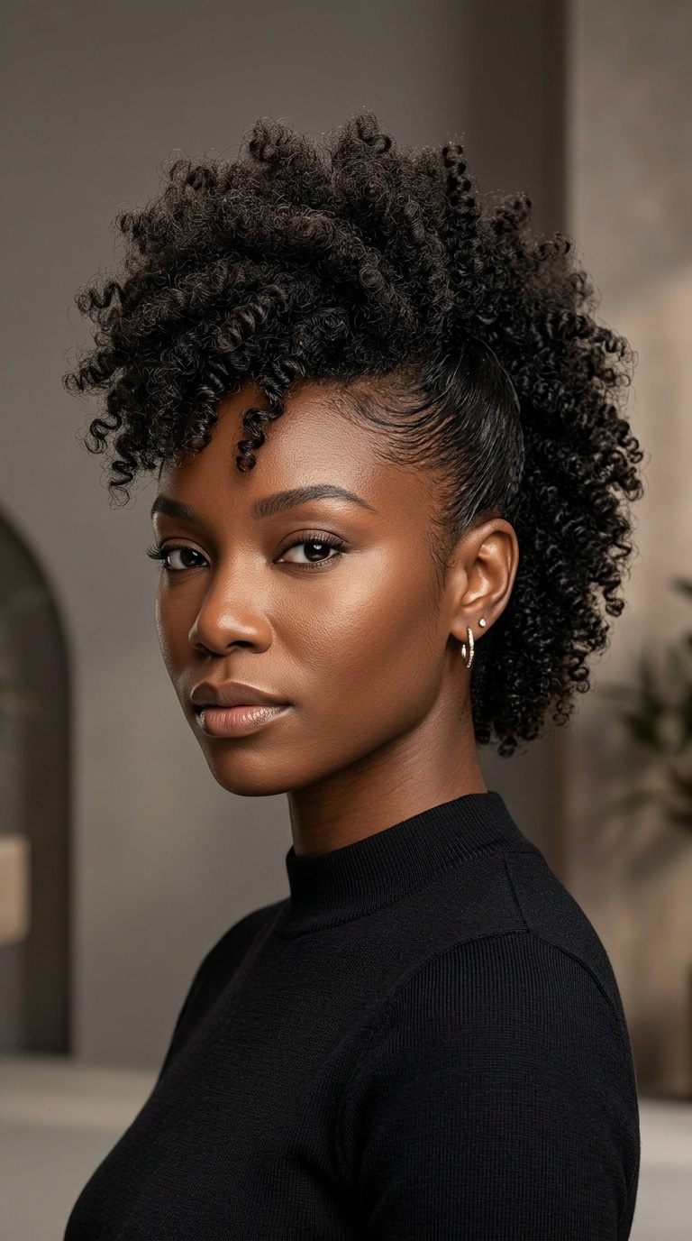 Sleek Gel-Back Frohawk