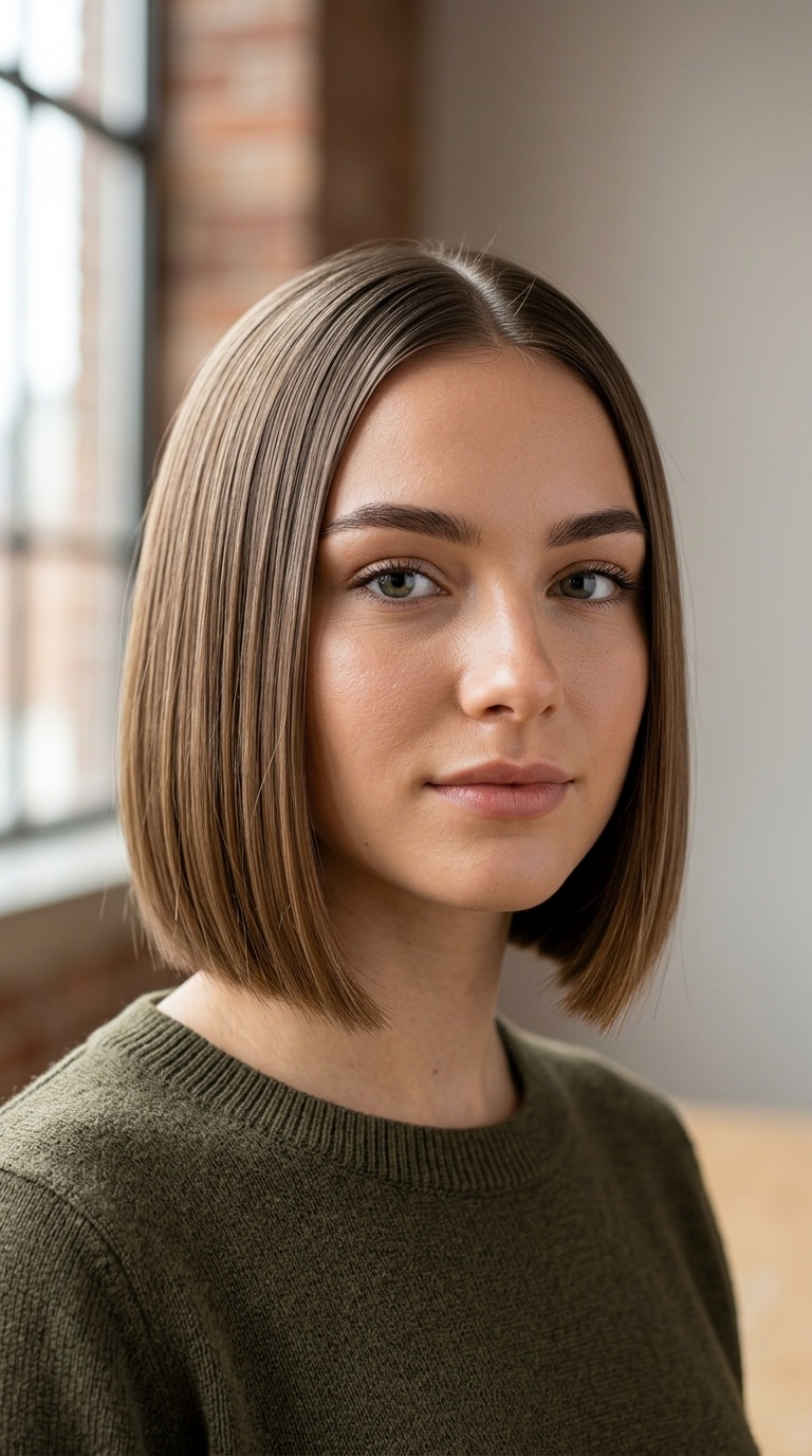 Sleek Glass Bob