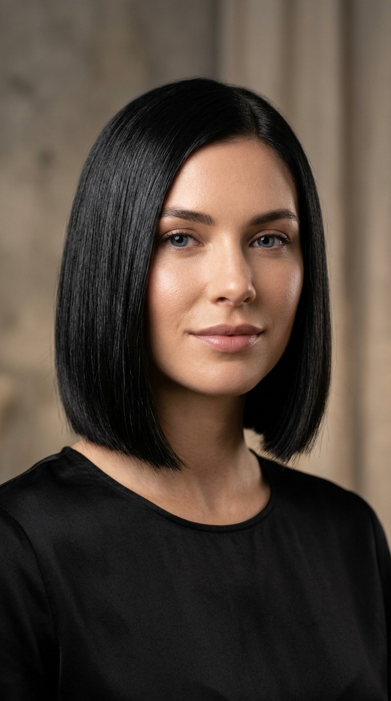 Sleek Glass Bob