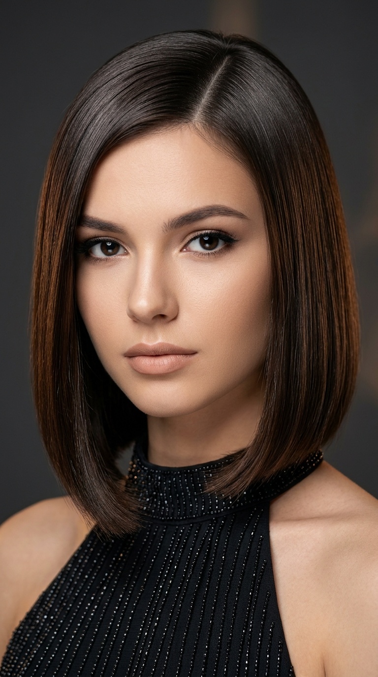 Sleek Glass Hair Bob