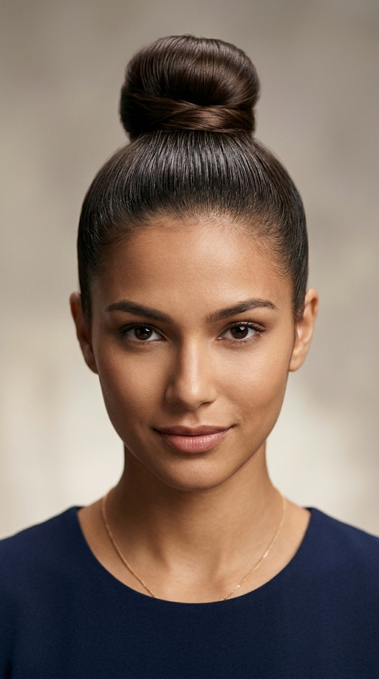 Sleek High Bun