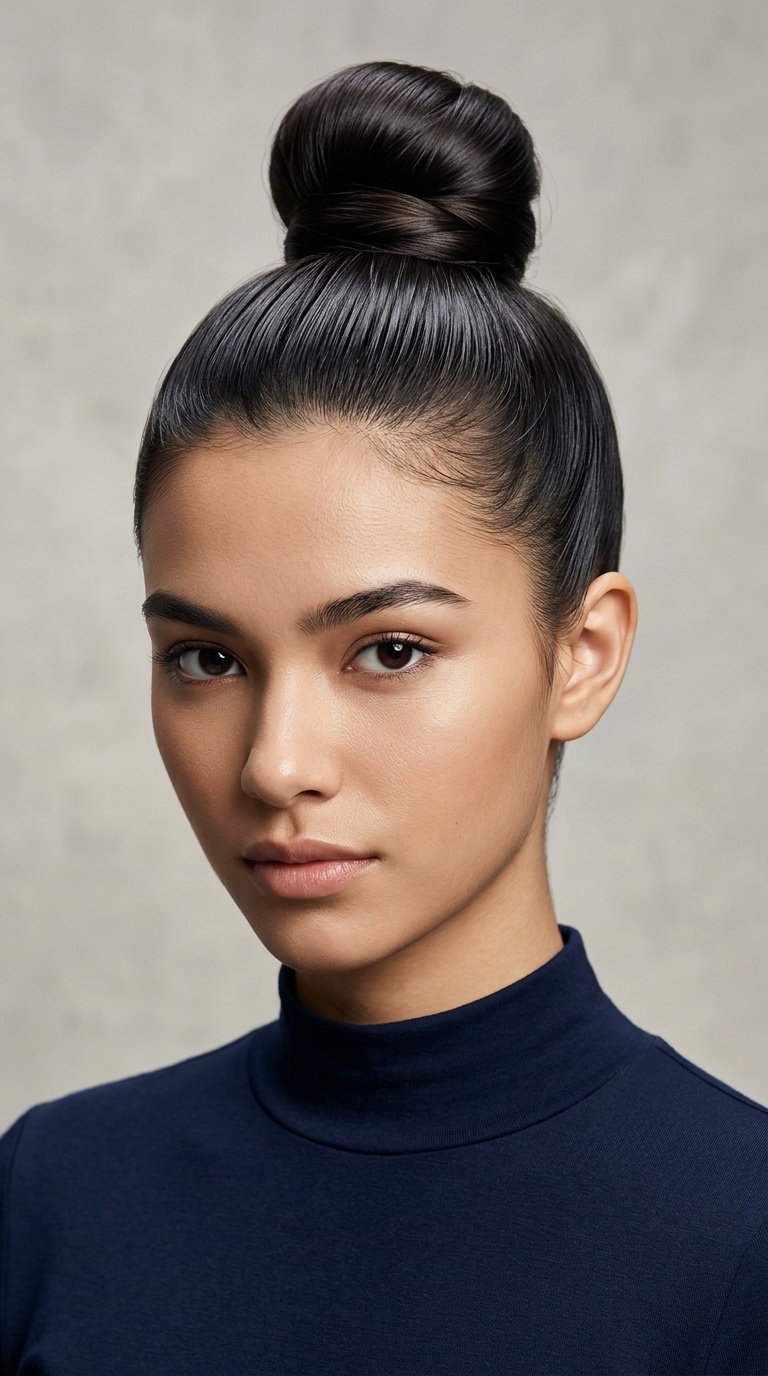 Sleek High Bun