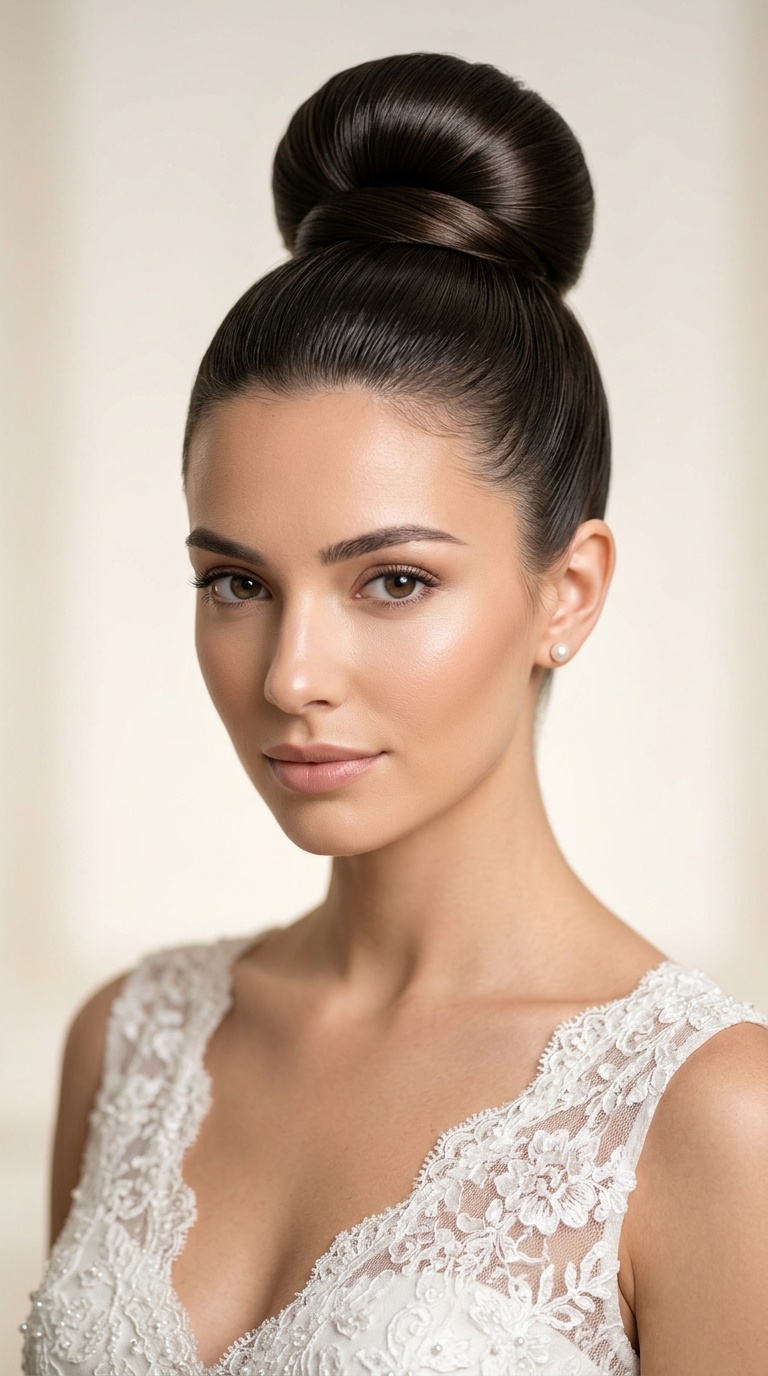 Sleek High Bun