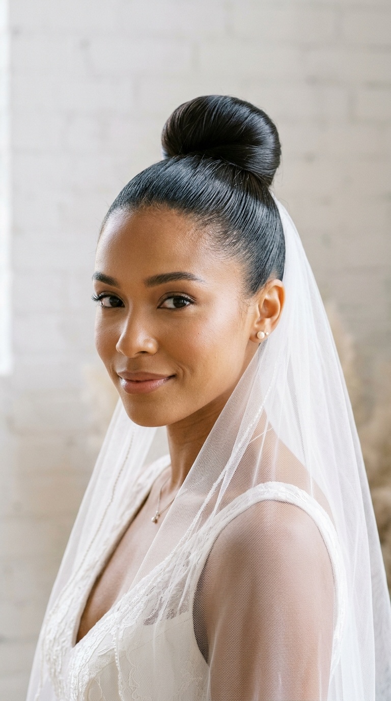 Sleek High Bun