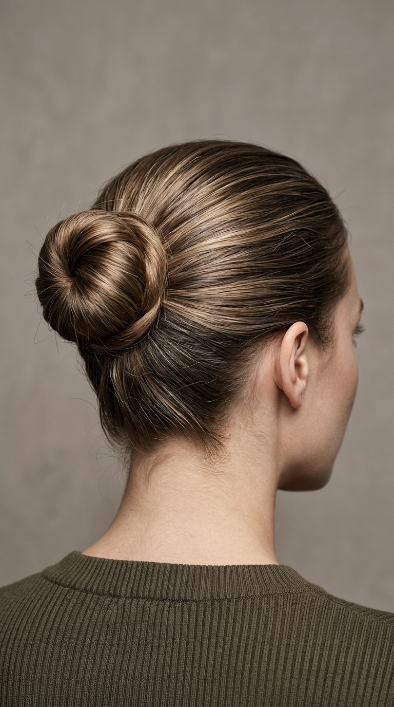 Sleek High Bun