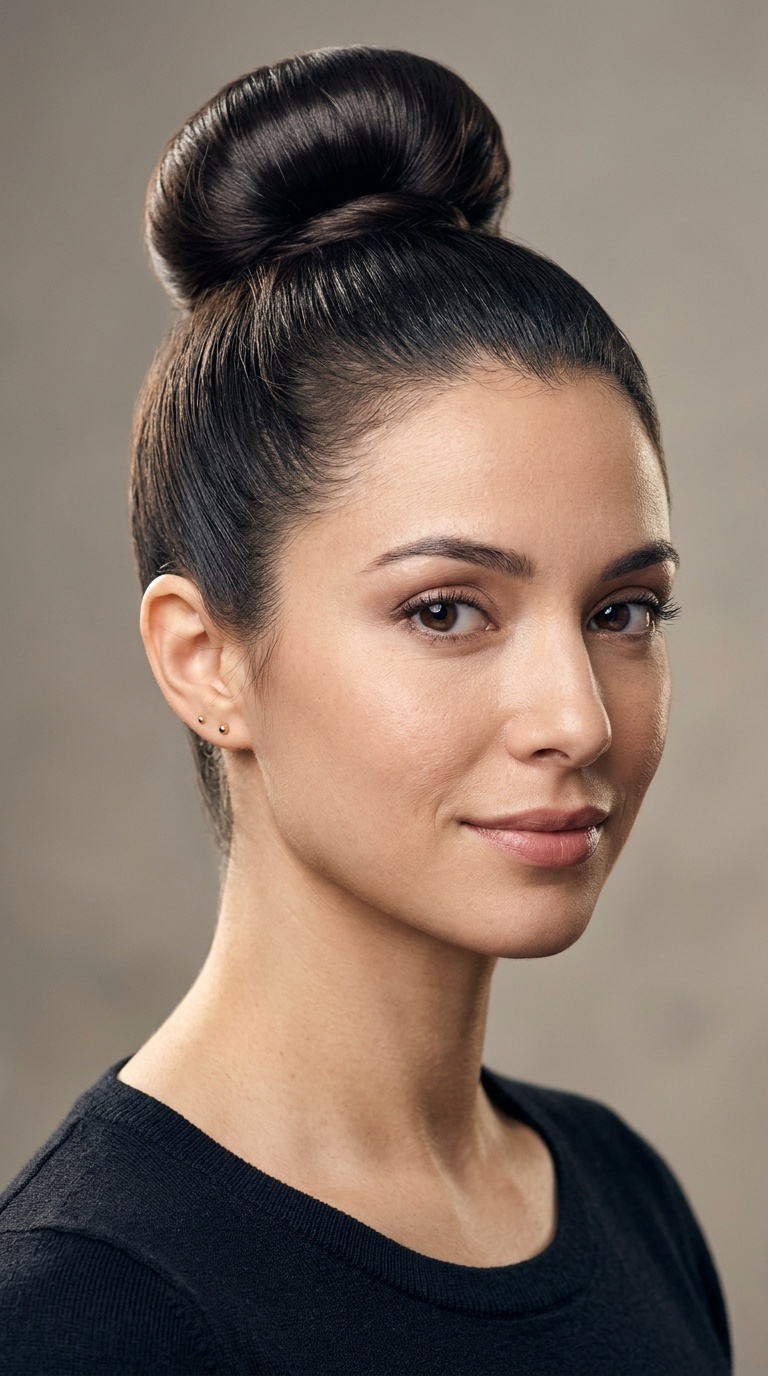 Sleek High Bun