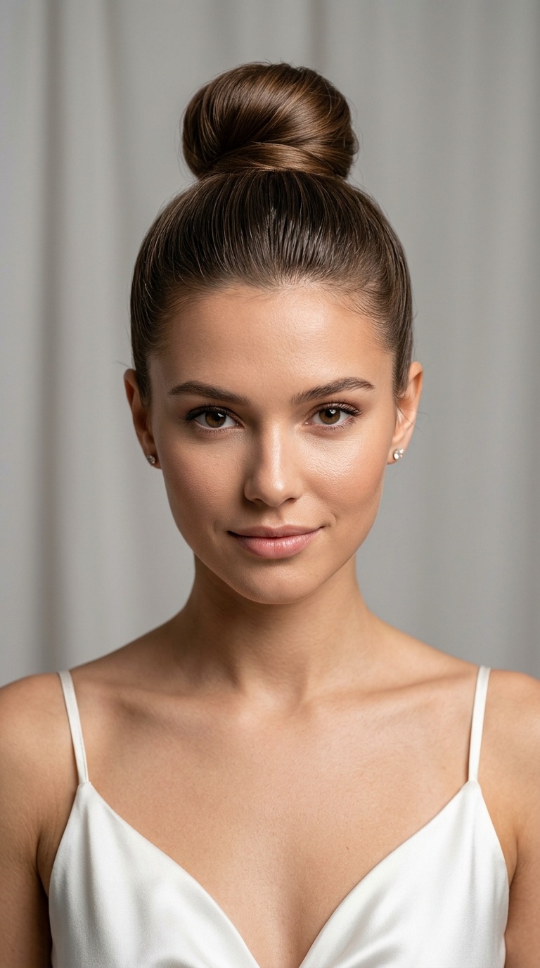 Sleek High Bun
