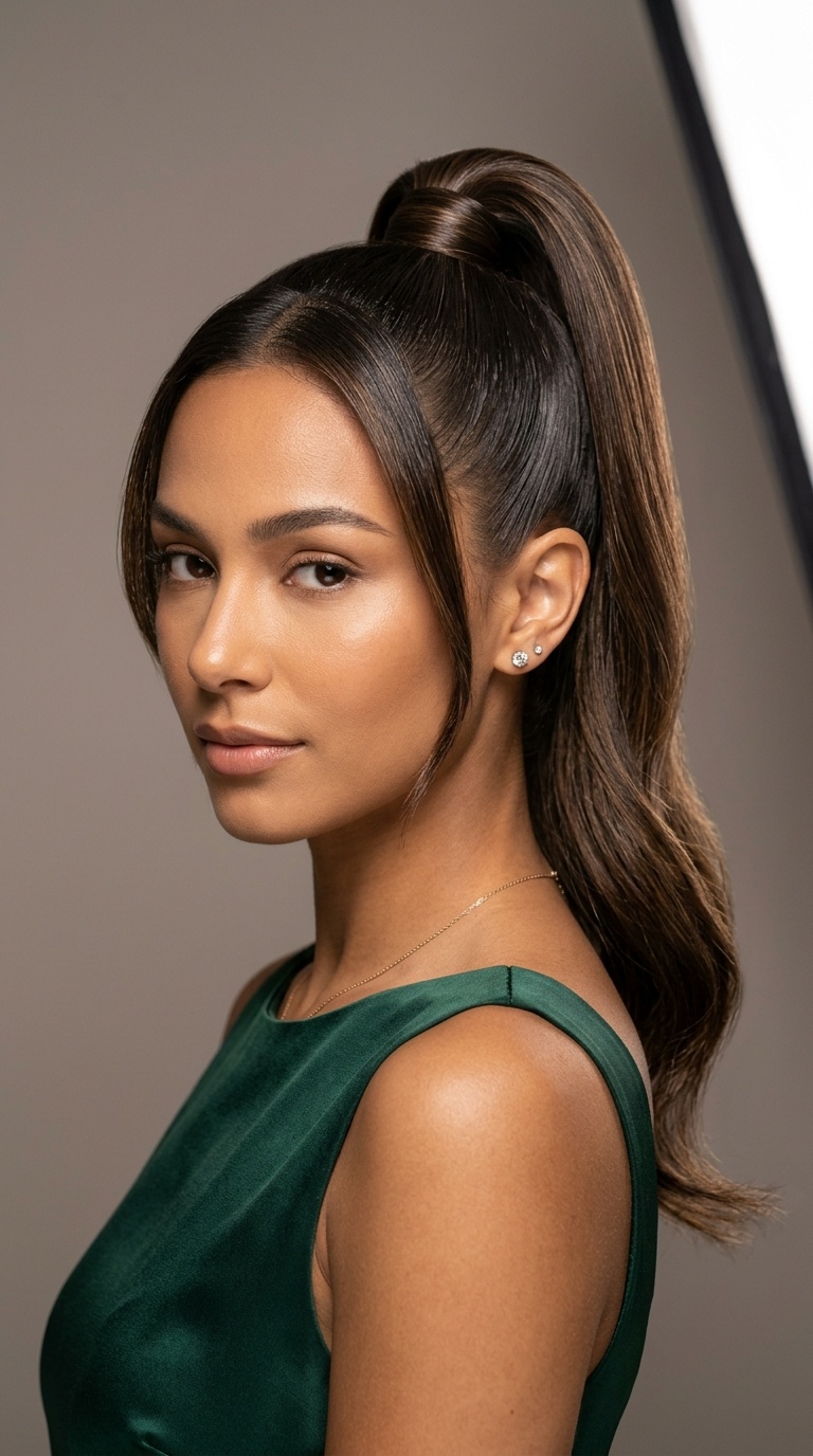 Sleek High Ponytail
