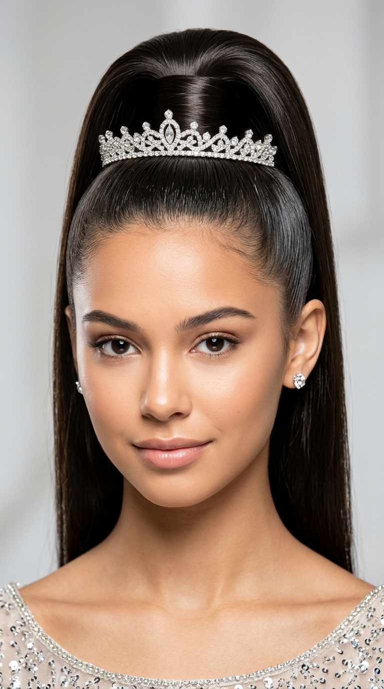 Sleek High Ponytail