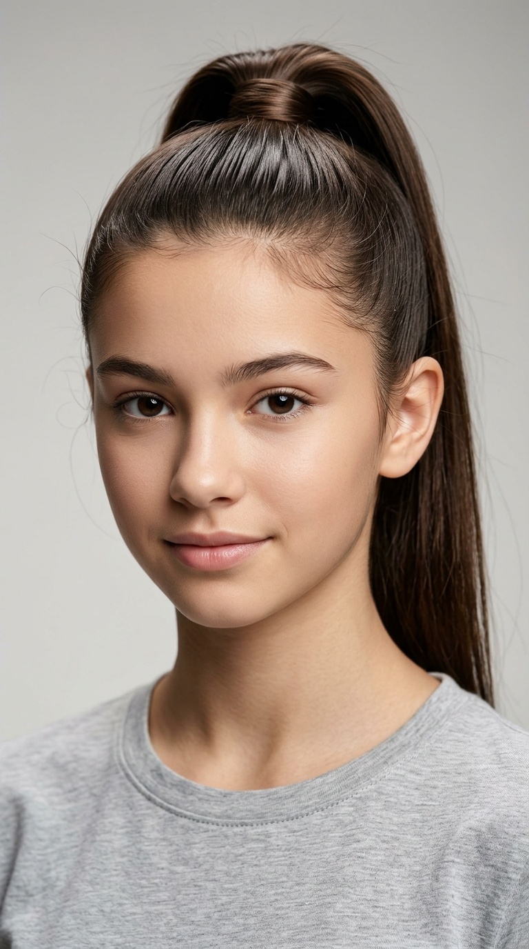 Sleek High Ponytail