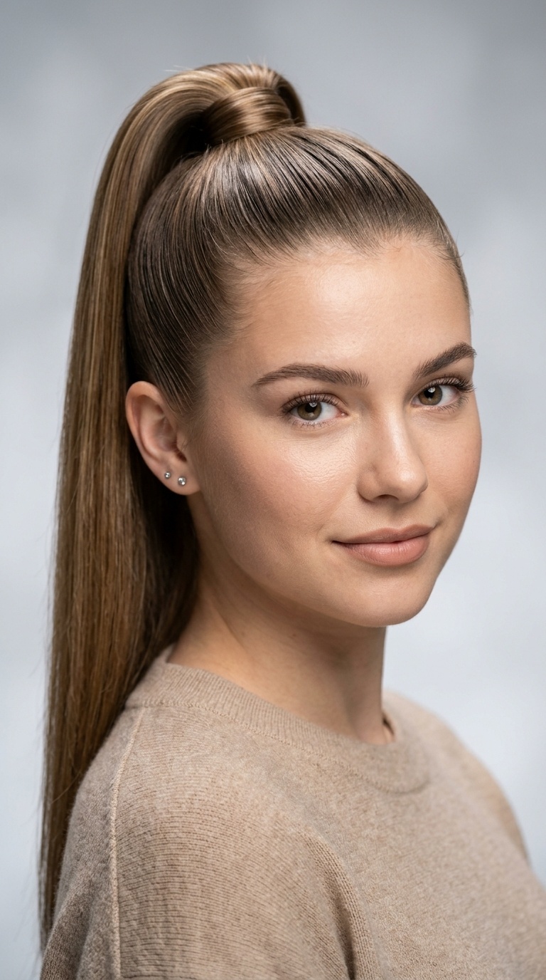 Sleek High Ponytail