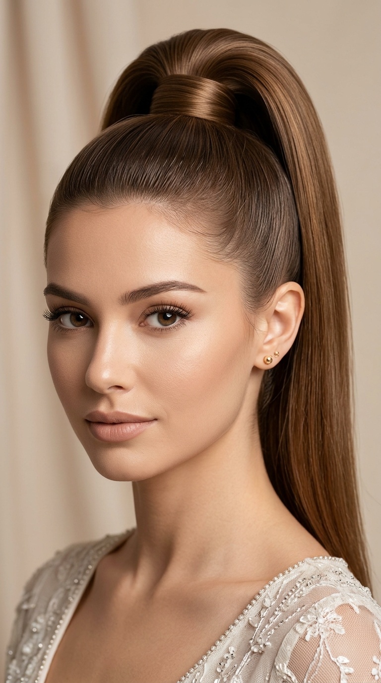 Sleek High Ponytail