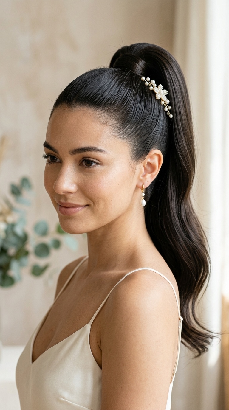 Sleek High Ponytail