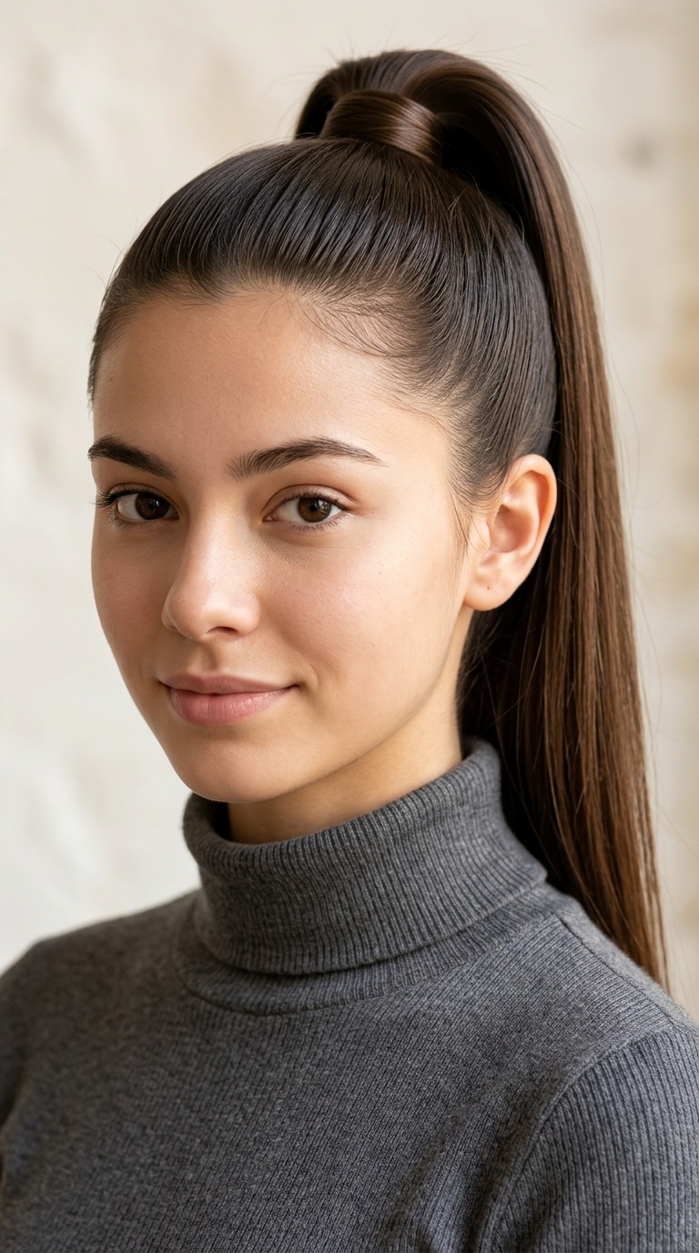 Sleek High Ponytail