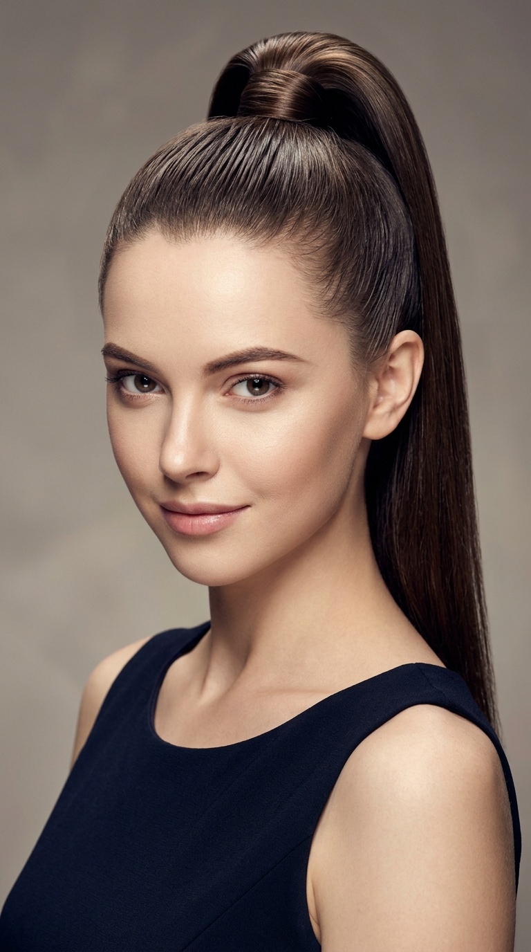 Sleek High Ponytail