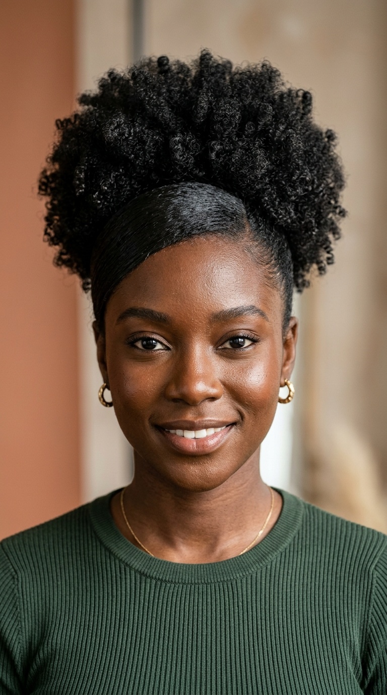 Sleek High Puff