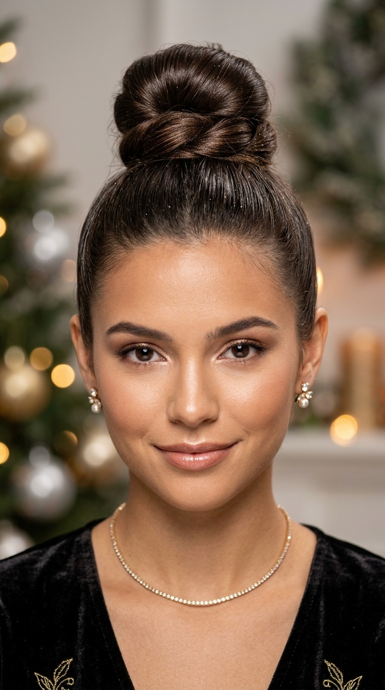 Sleek High Top Knot