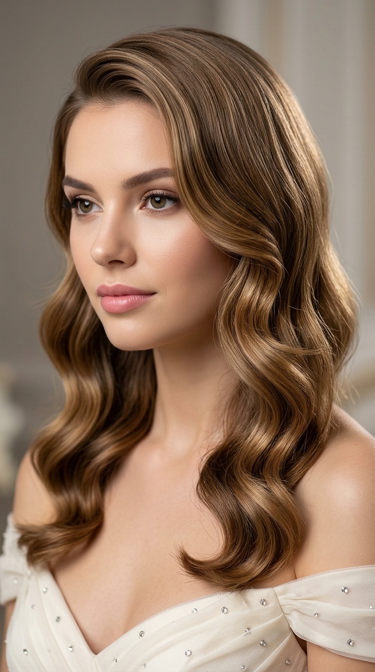 Sleek Hollywood Waves