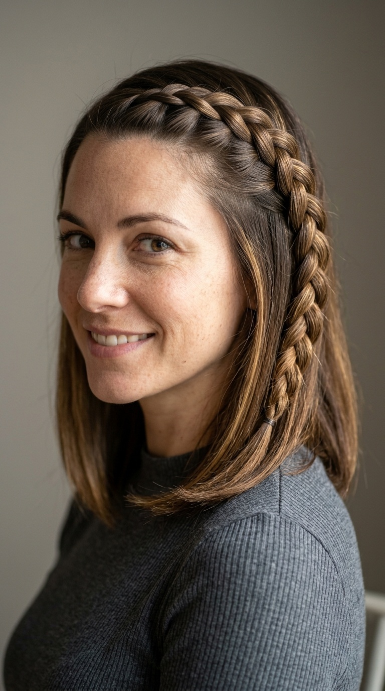 Sleek Infinity Braid
