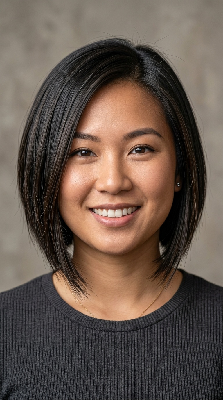 Sleek Inverted Bob