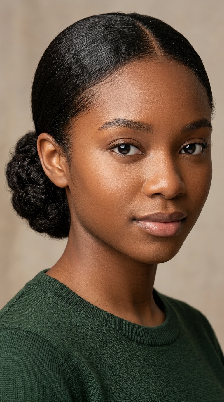 Sleek Low Bun