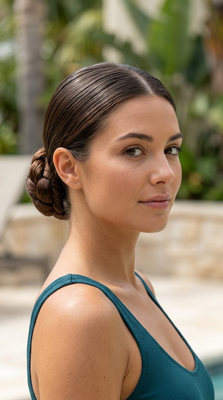 Sleek Low Bun
