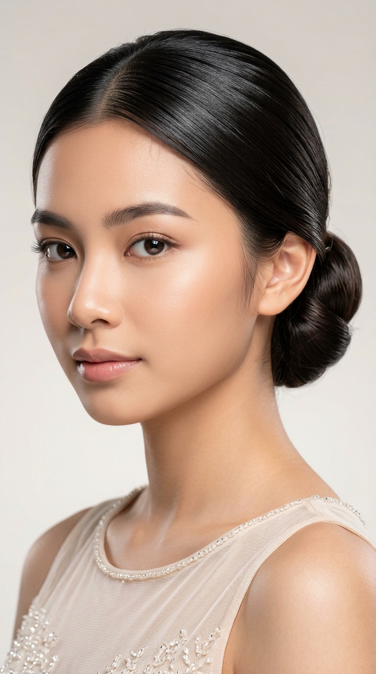 Sleek Low Bun