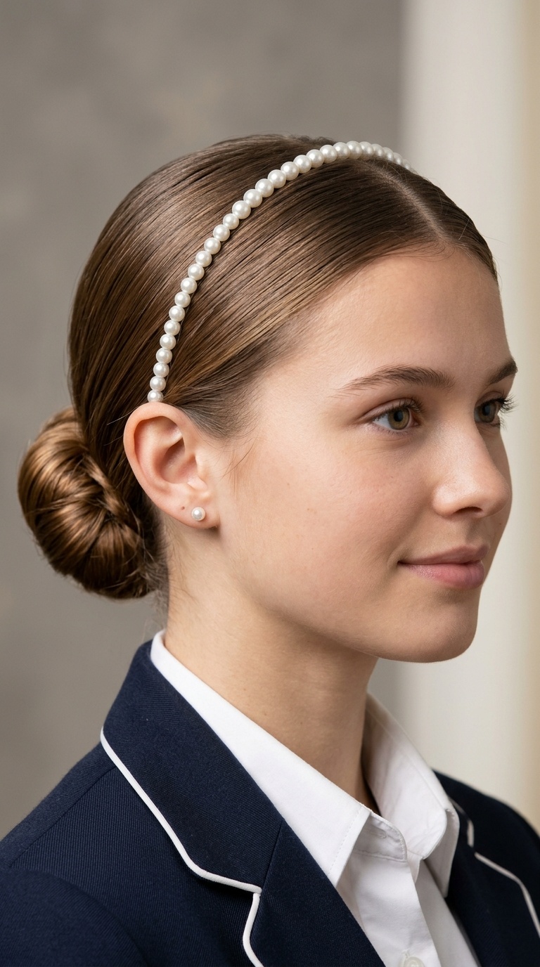 Sleek Low Bun