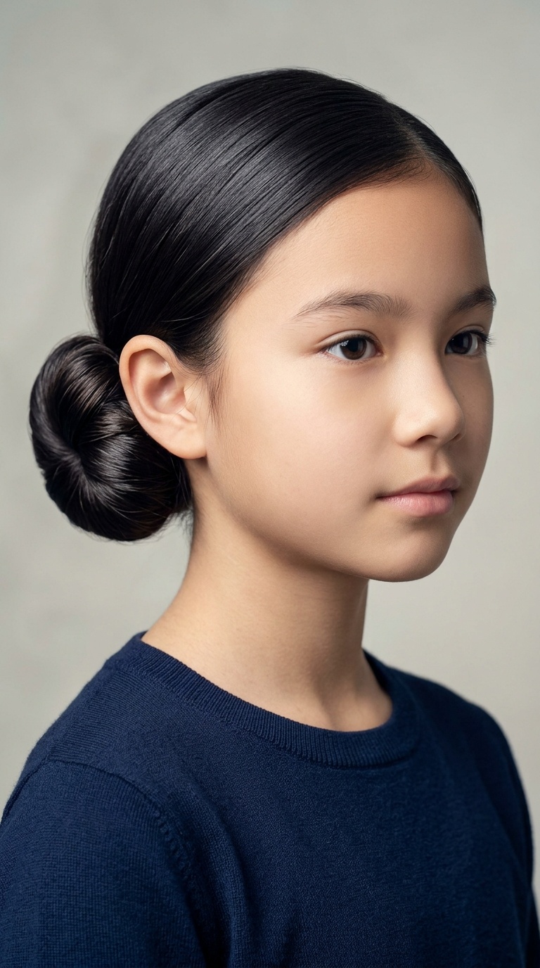 Sleek Low Bun