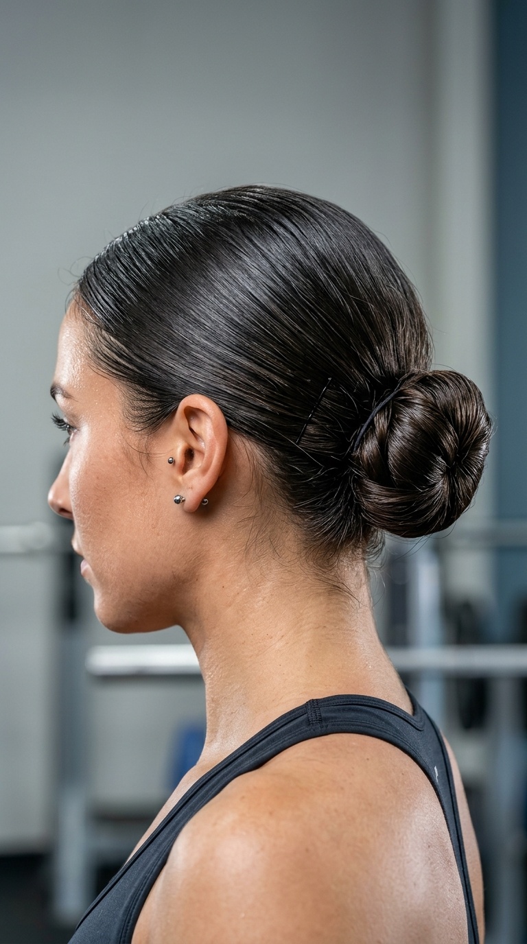 Sleek Low Bun