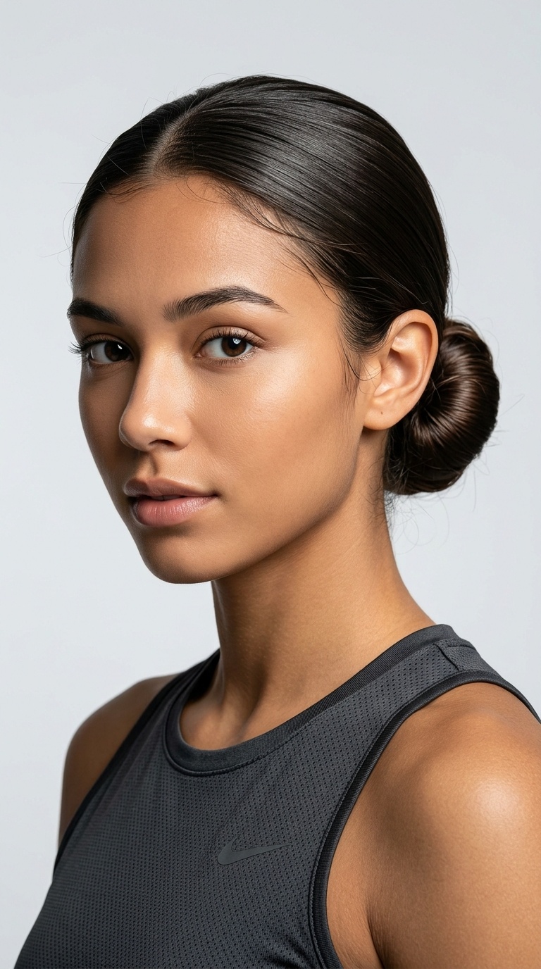 Sleek Low Bun