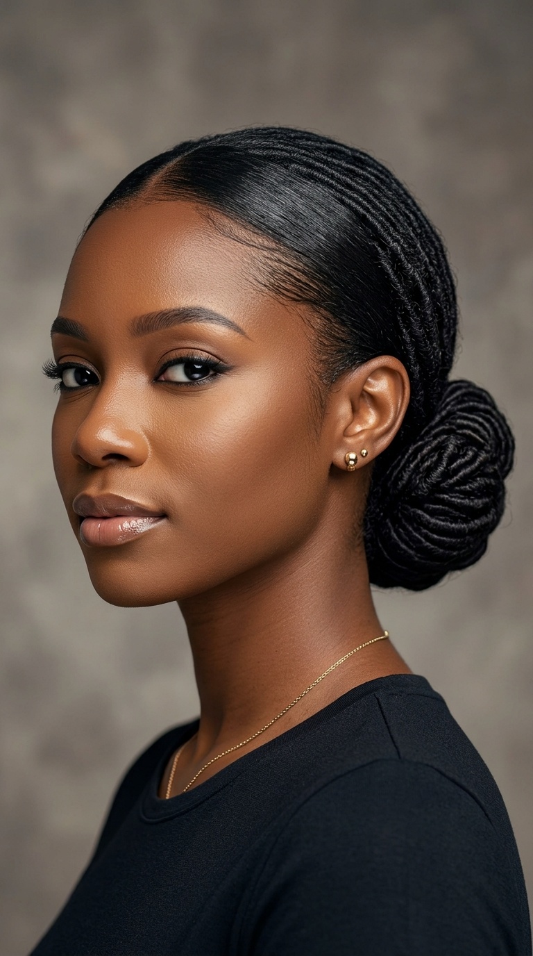 Sleek Low Bun