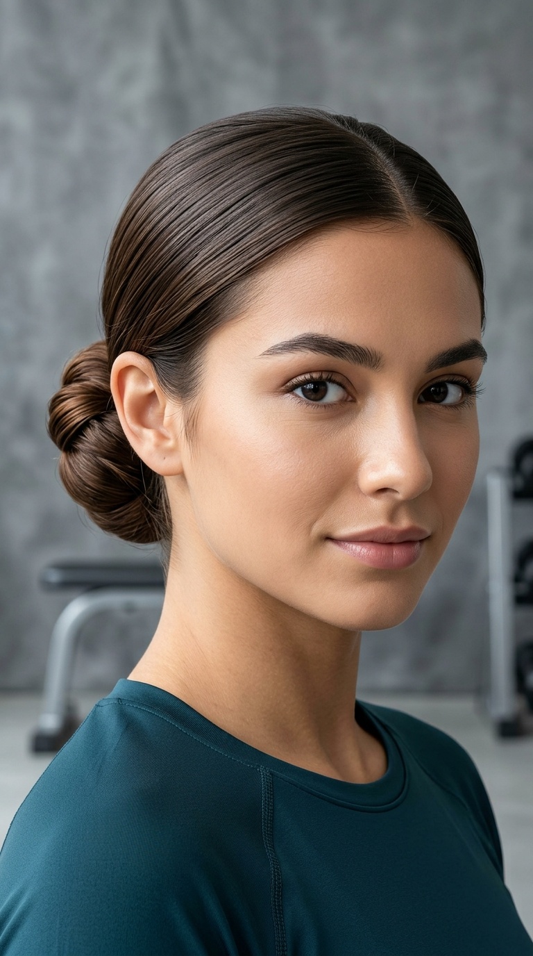 Sleek Low Bun