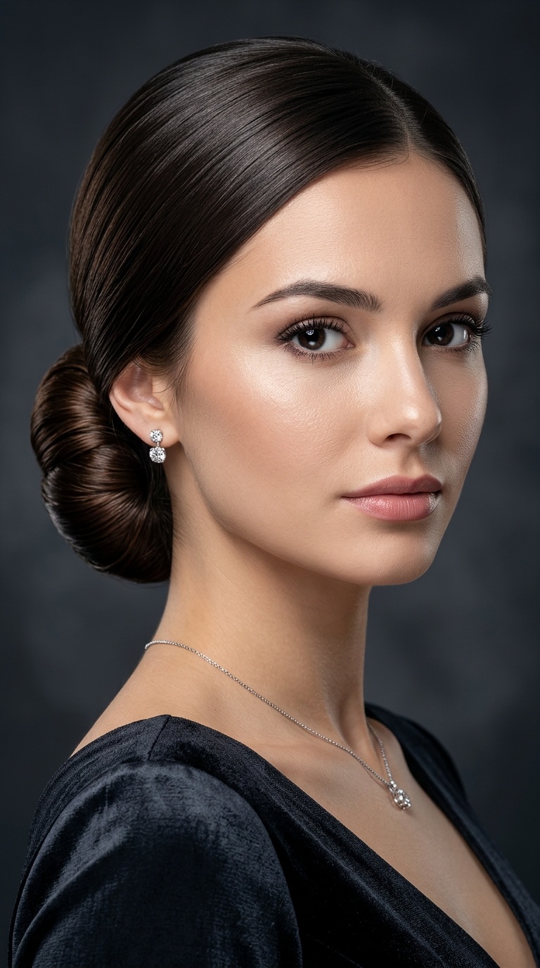 Sleek Low Bun
