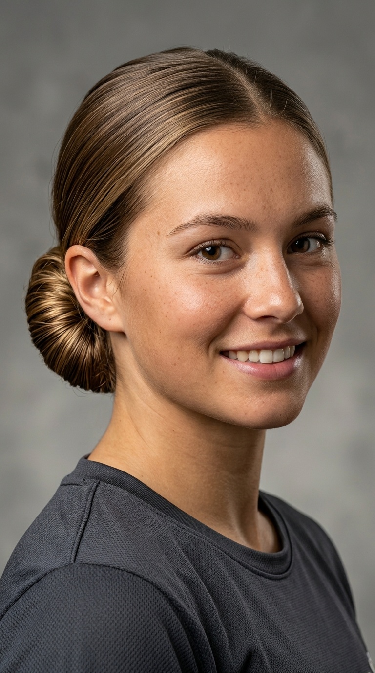 Sleek Low Bun