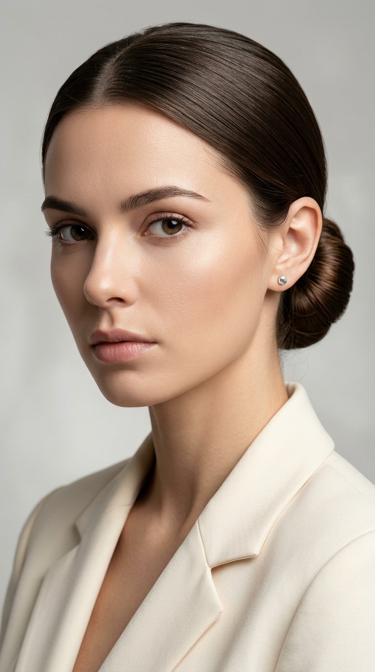 Sleek Low Bun