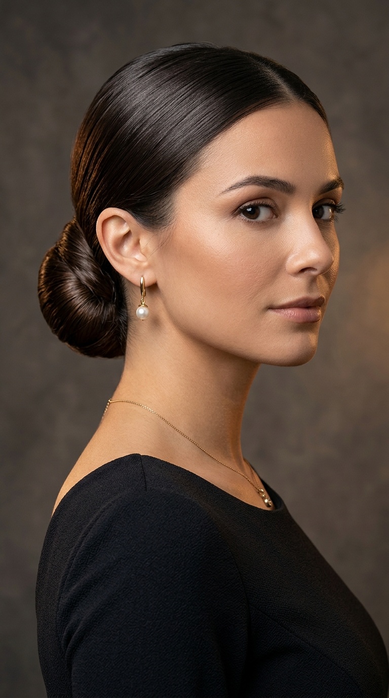 Sleek Low Bun