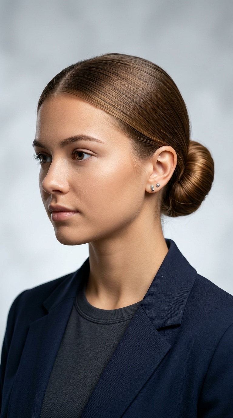 Sleek Low Donut Bun