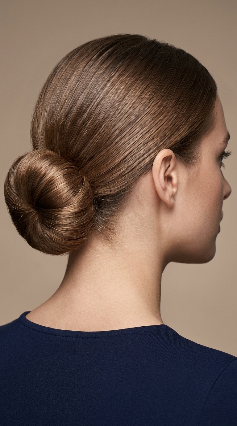 Sleek Low Donut Bun