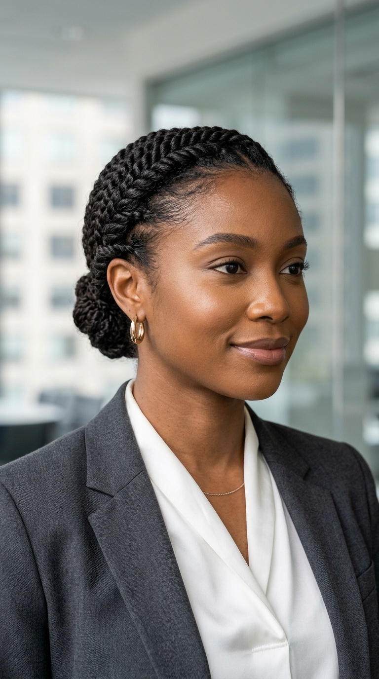 Sleek Low Flat Twist Back