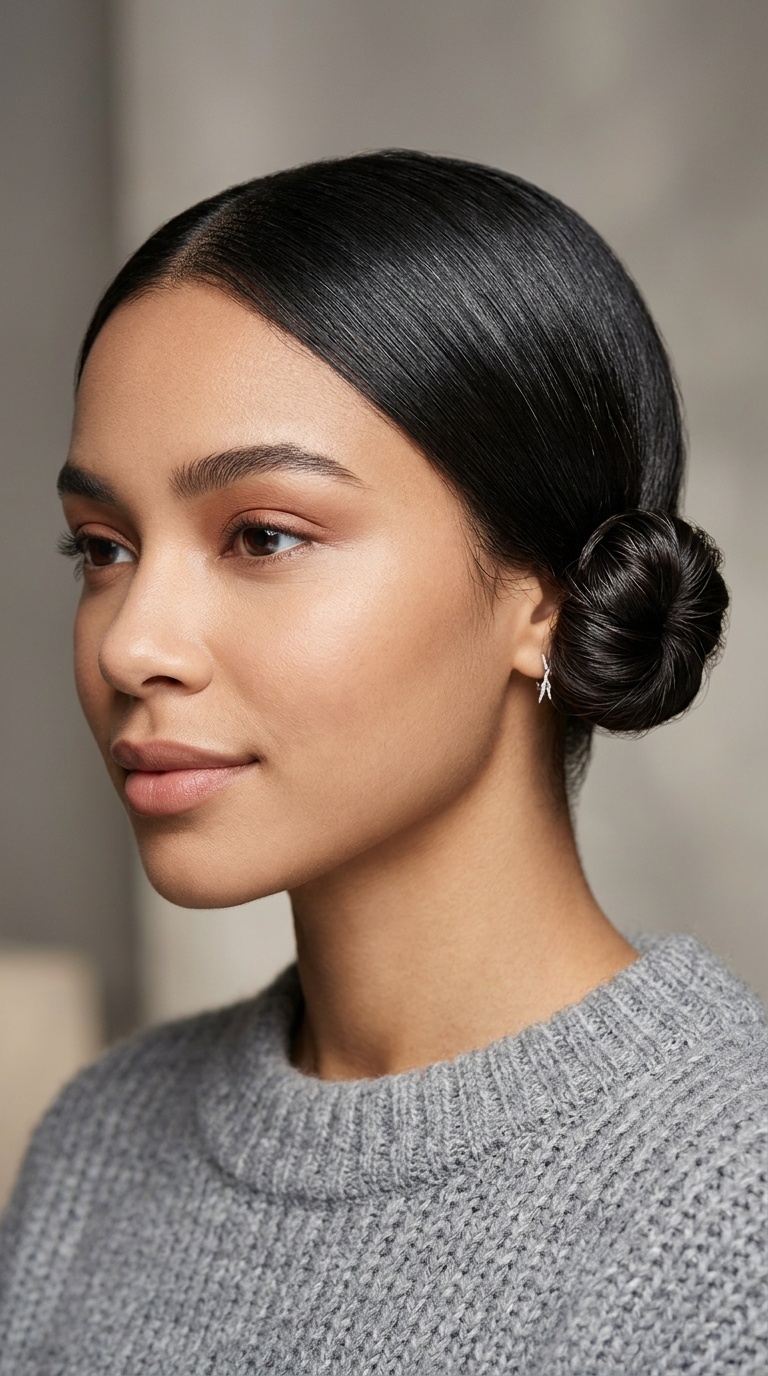Sleek Low Micro-Bun