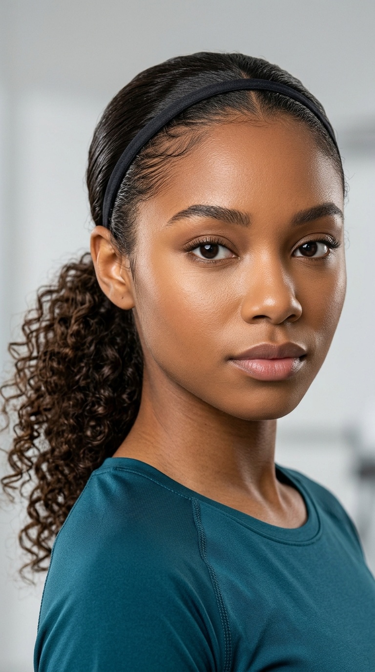 Sleek Low Ponytail