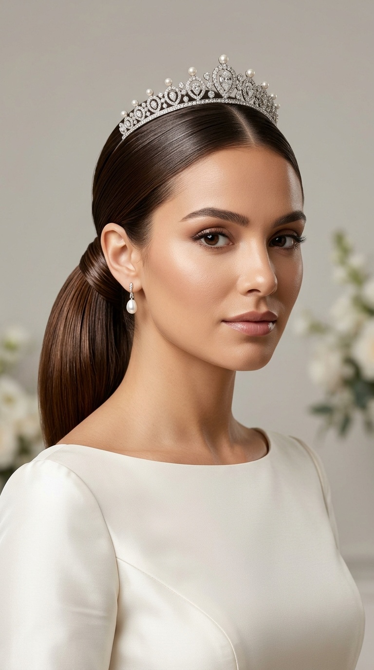Sleek Low Ponytail