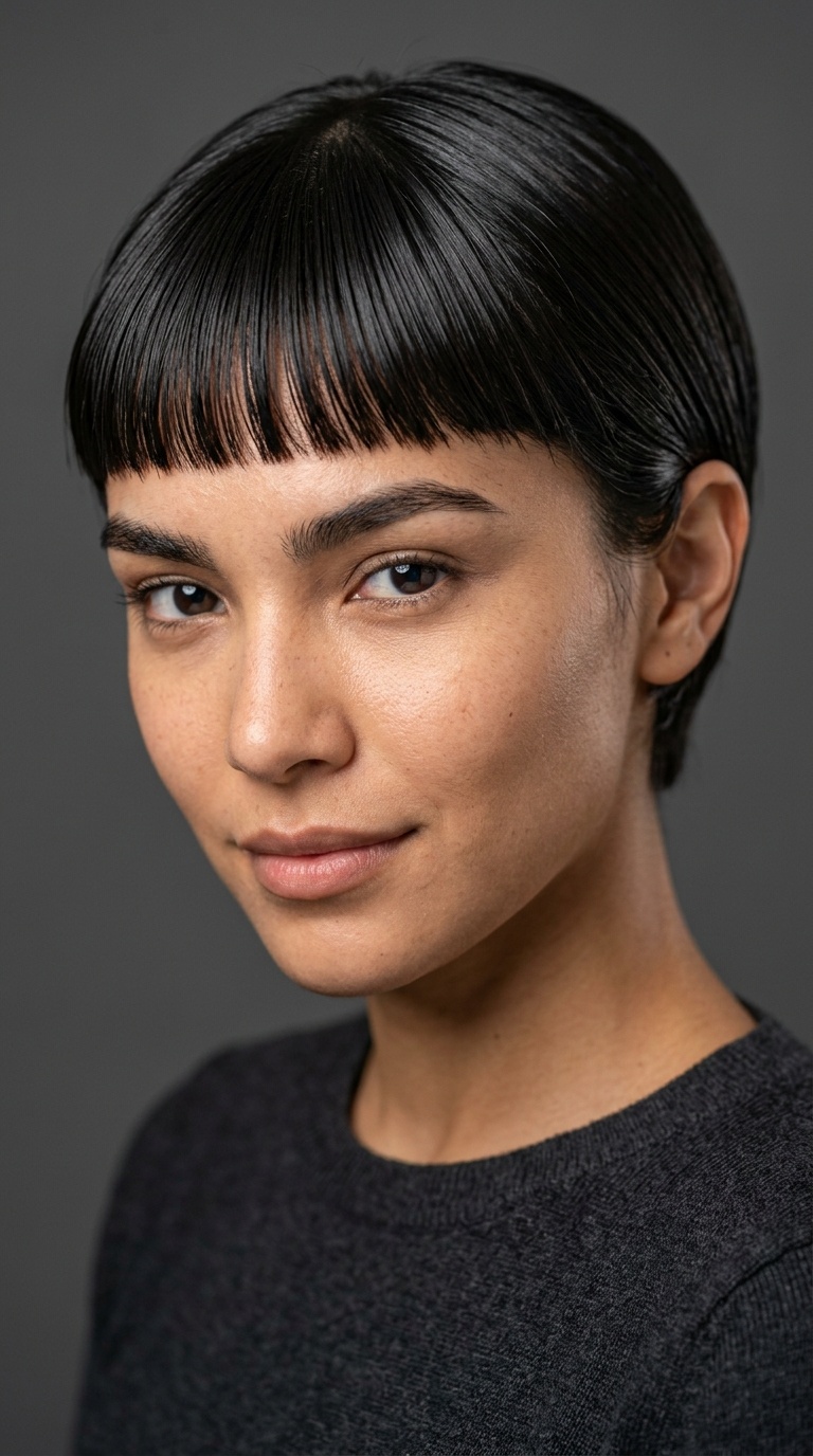 Sleek Micro-Fringe