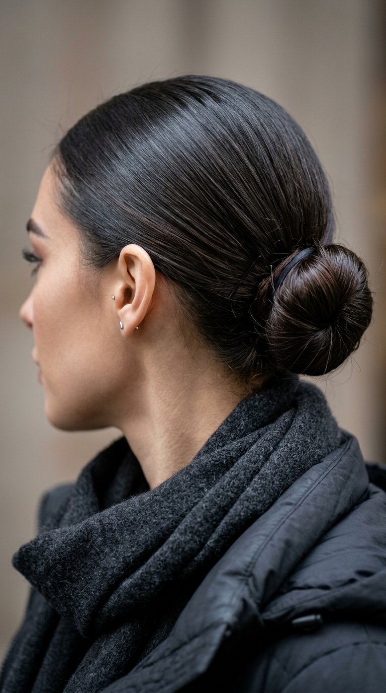Sleek Nape Bun