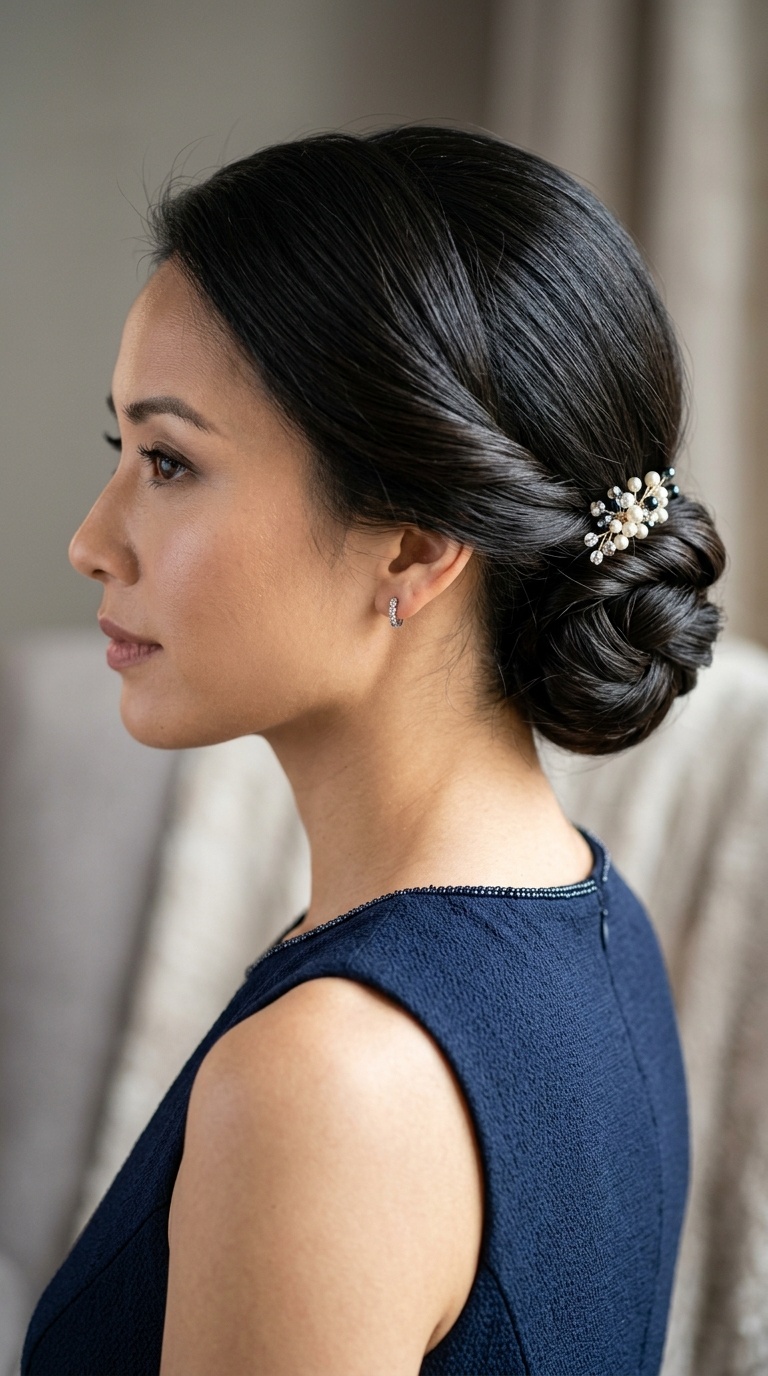 Sleek Nape Knot